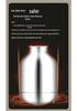 Large Capacity Insulated Glass Thermos for Students & Home Use