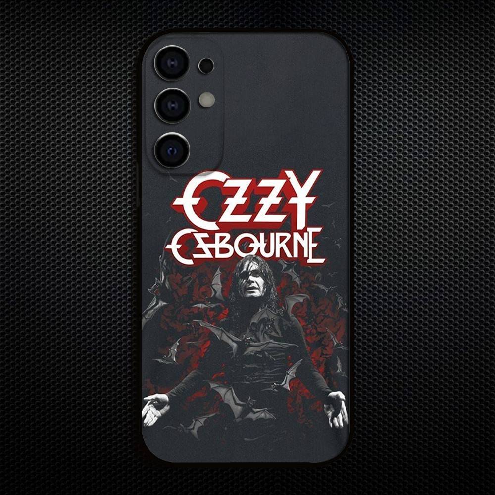 Custodia per Telefono Rock Singer O-Ozzy O-Osbourne Per Samsung S25,S24,S23,S22,S21,S20,Plus,Fe,Lite,Altri Copertura Morbida Nera