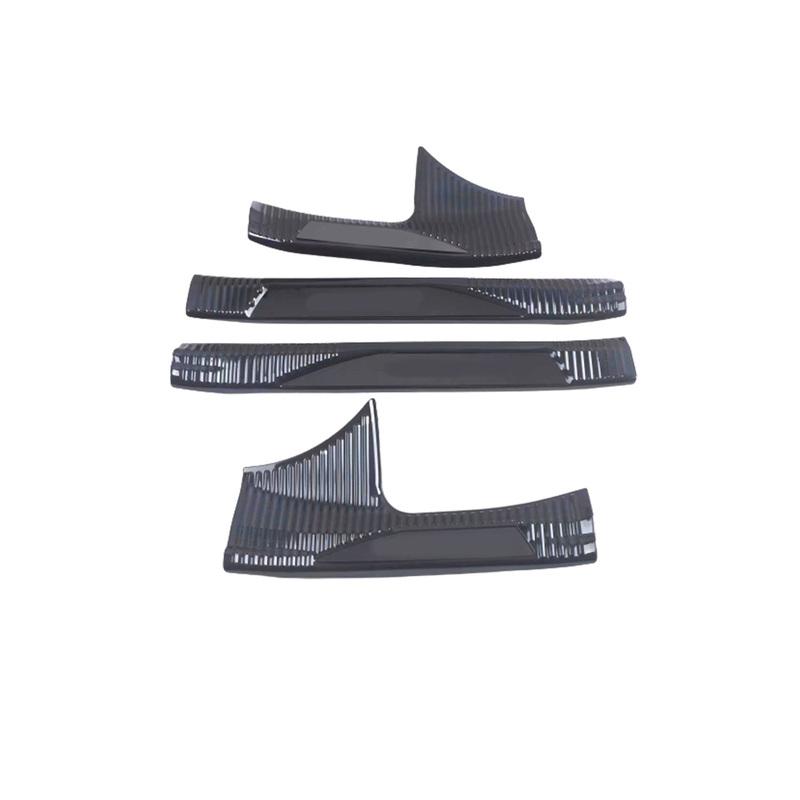 For Lexus NX 250 260 350h 350 F 2022 2023 2024 Stainless Steel Inner Door Sill Scuff Plate Covers Threshold Accessories 4Pcs