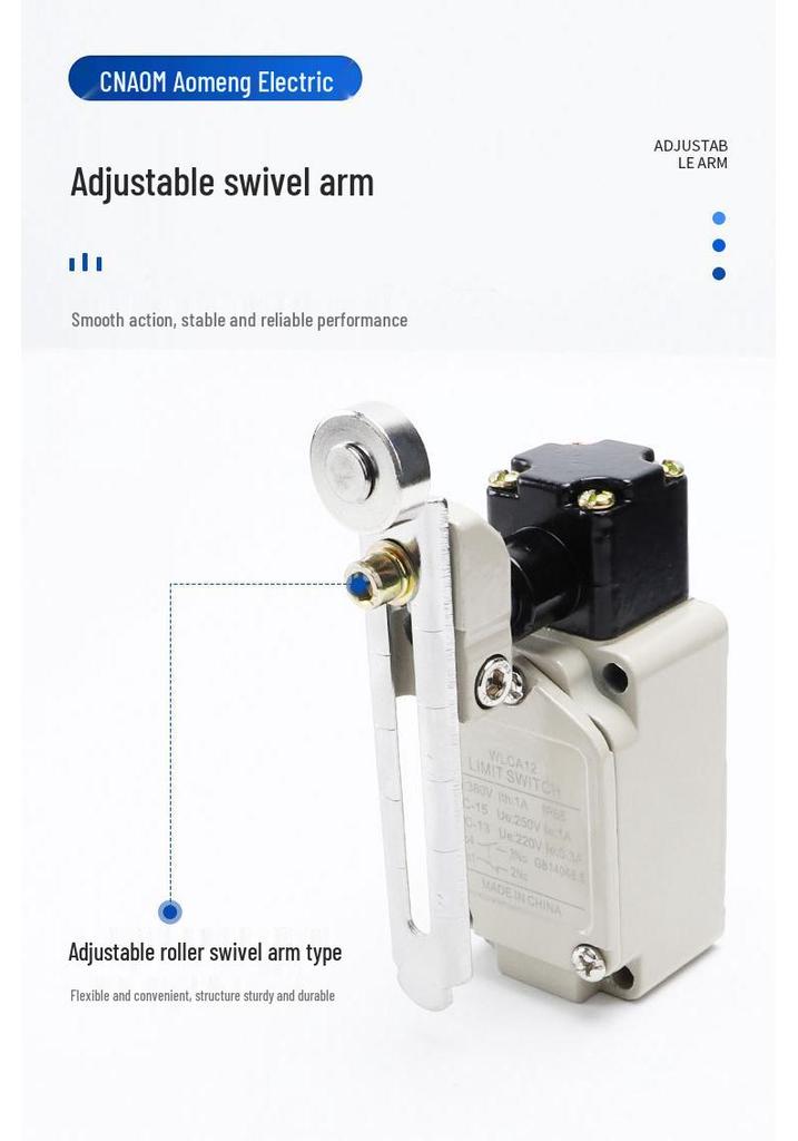 WLCA12-2Q Travel Switch - Roller Type Limit Switch WLD3 WLCA2 WLD2