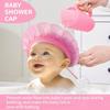 Soft Shower Cap Keep Water Out of Eyes & Ears Head Circumference 12.5"-19" Silicone Toddler Bath Visor Adjustable