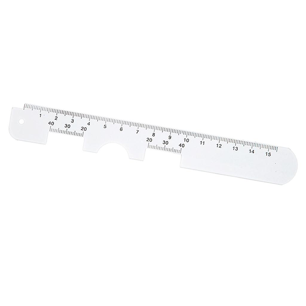 Linea PD di plastica, misuratore di rimozione pupillare, strumento oftalmologico per occhi,