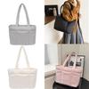 Large Capacity Puffy Tote Bag Multiple Compartments Lightweight Women Handbag Practical Portable Messenger Shoulder Bag