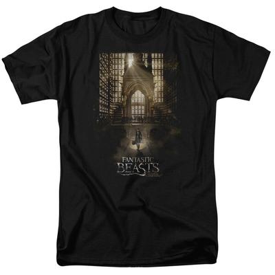 Fantastic Beasts Poster T Shirt Mens Licensed Fantasy Movie Tee Black