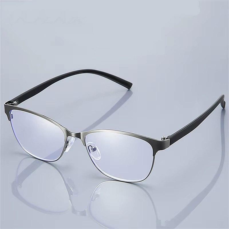 Retro Metal Cat Eye Reading Glasses Women Blue Light Blocking Presbyopia Eyeglasses with Diopter +1.0 1.5 2.0 2.5 3.0 3.5.4.0