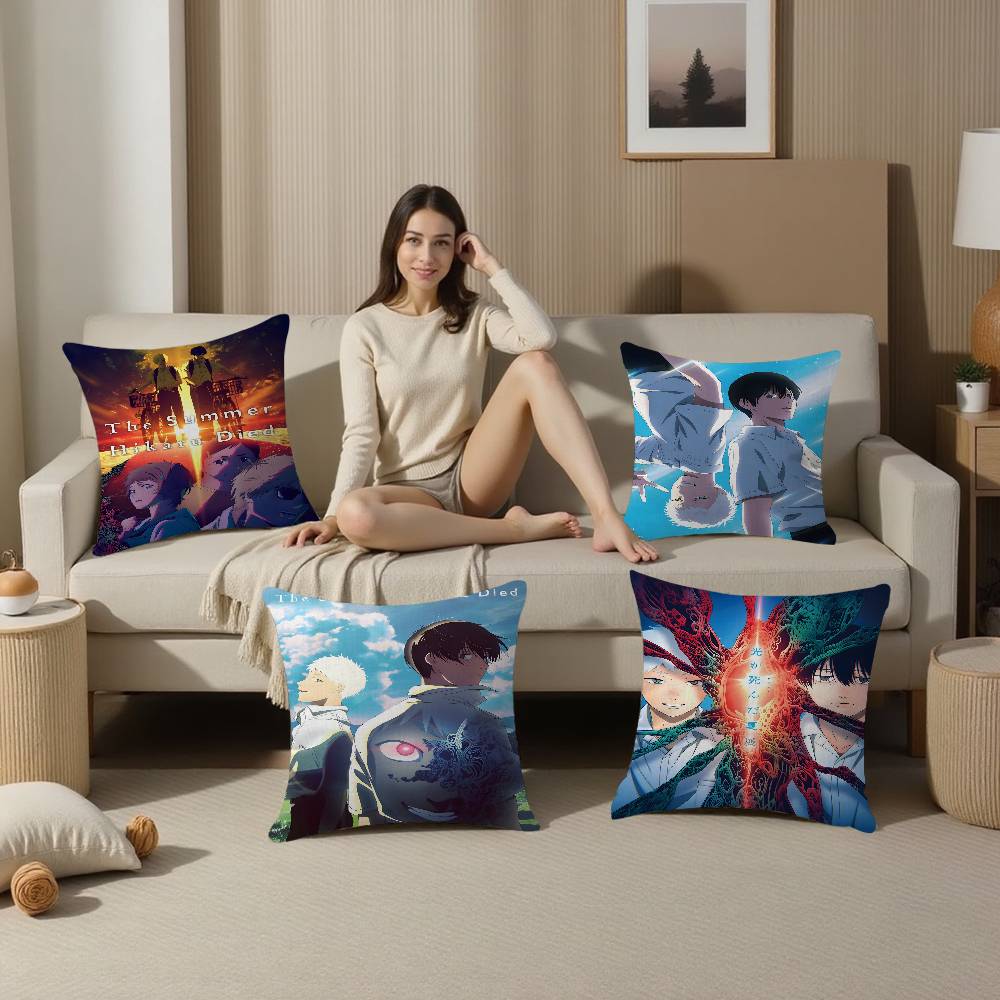 The Summer Hikaru Died Anime Cushion Cover Decorative Pillow Sofa Home Decor case pillow cases