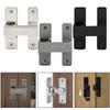 Adjustable Luminous Stainless Steel Door Lock With Screws Door Security Door Latch Luminous Door Latch For Doors Cabinets