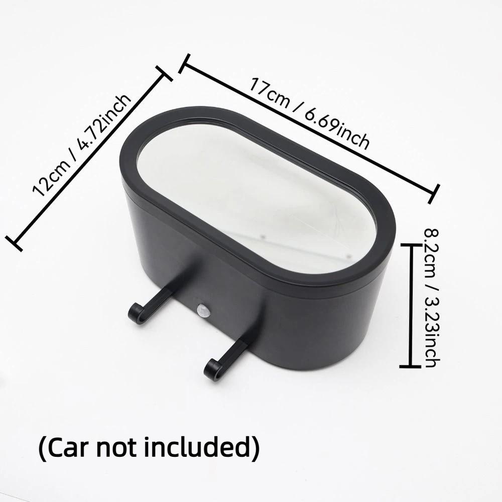 Creative Garage Keychain Mirrior Funny Garage Key Holder Space-saving Easy Installation Car Key Hanger Wall Decoration