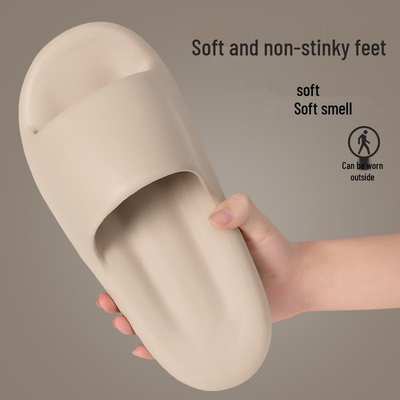 Silent Non-Slip Summer Slippers for Men & Women - Indoor EVA Comfort