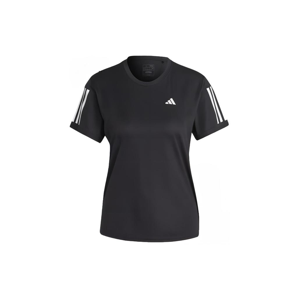New adidas Women's Own The Run Tee Black IC5188