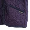 LAVENHAM Quilted Jacket 36 Purple Hood Women Used