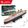 Titanic 3D Jigsaw Puzzle Ship Model - Handmade Gift for Girlfriend