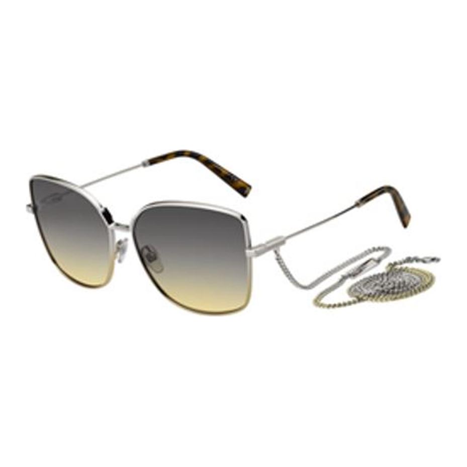 

GIVENCHY Subject To Official Website Irregular Shape Sunglasses Unisex Silver F серебряный