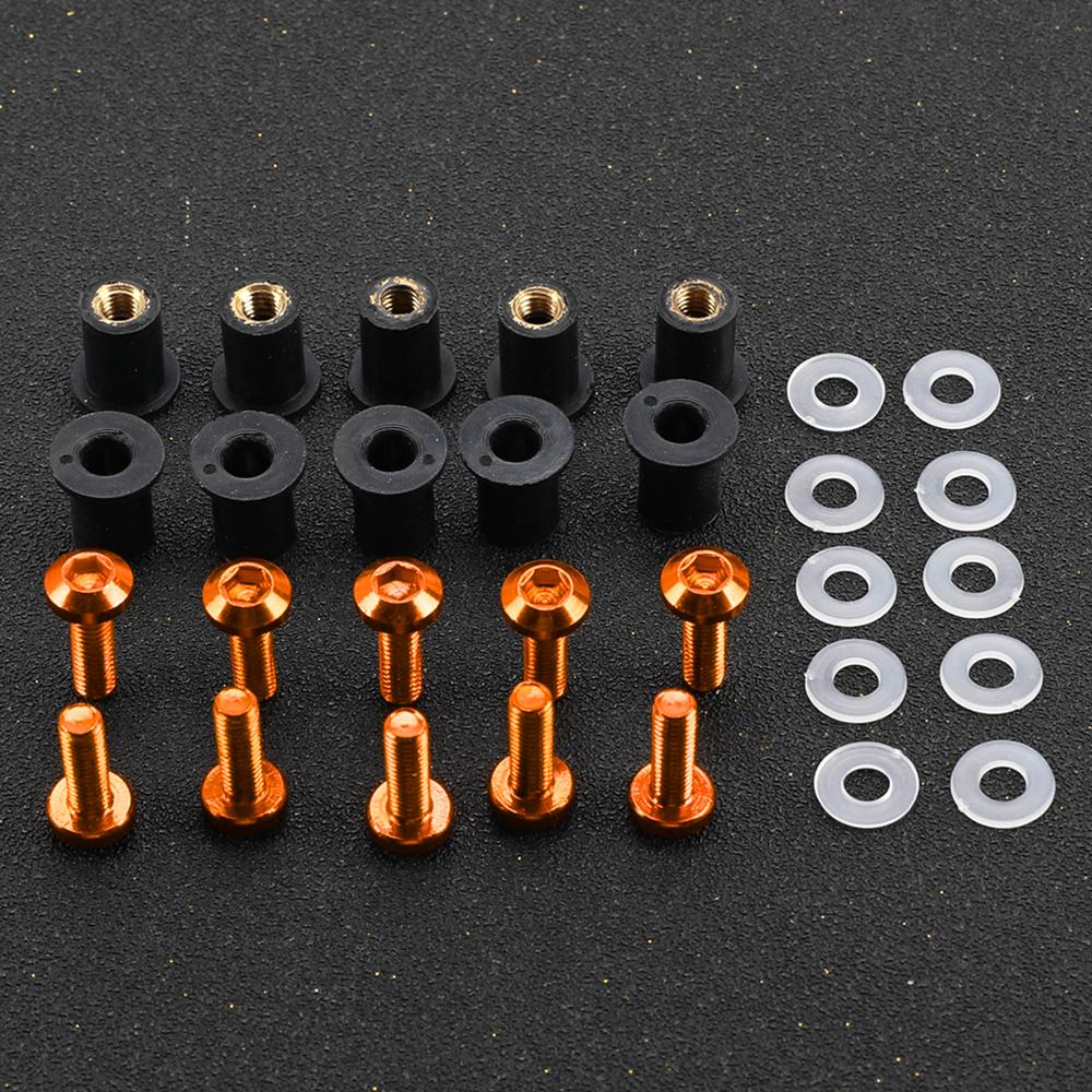 Fastener Nuts Windscreen Windshield Screw Mounting Bolts Motorcycle FOR BMW S1000R S 1000 RR XR R 850 900 R RT R1250GS HP F900XR