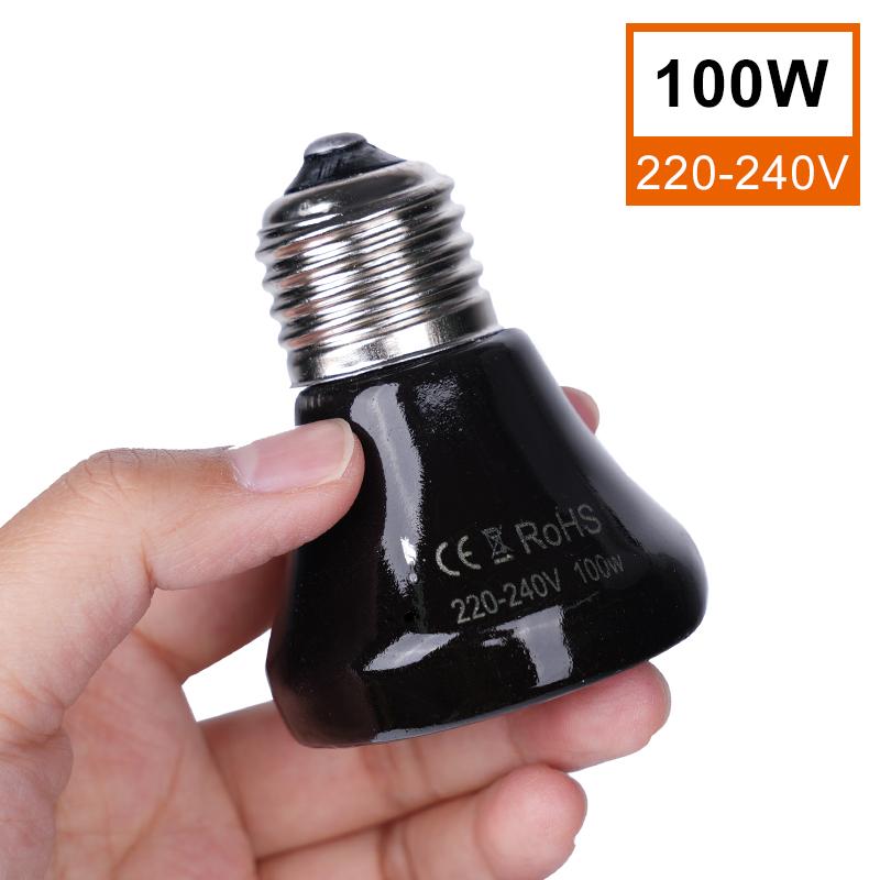 110V-220V Reptile Heat Lamp Shade Green Ceramic Heat Mesh Cover Heater Guard For Chicken Lizards Turtle Brooder Snake