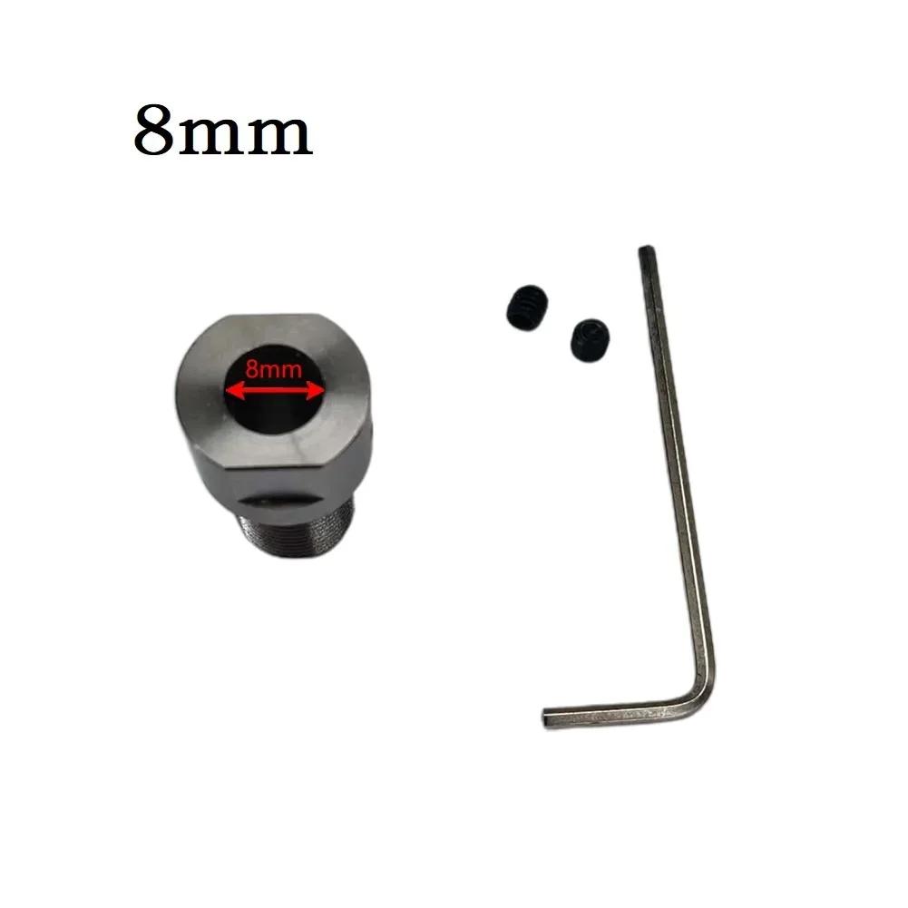 

Power Tools Connecting Rod Accurate Anticorrosion M12*1mm Self-centering Silver Three Jaws Tools 8mm High-Carbon Steel