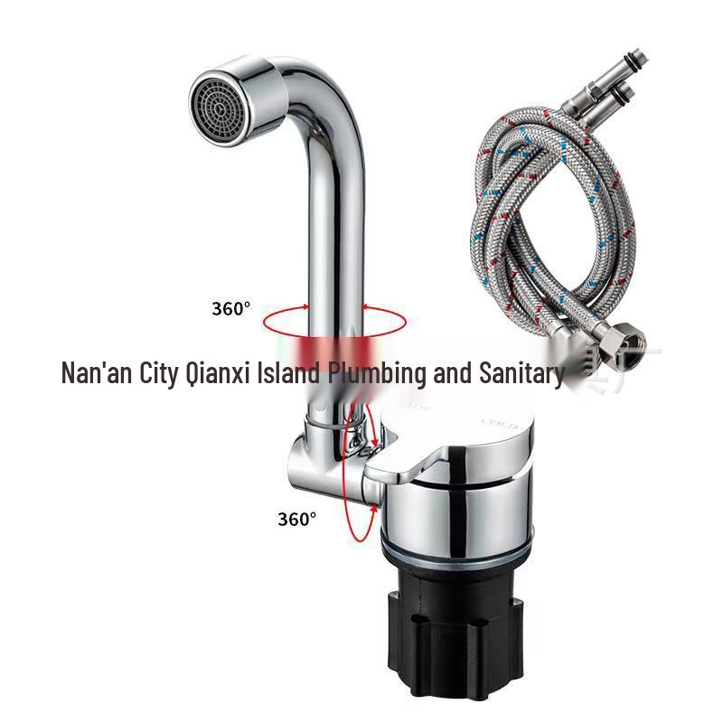 Chiuvetă pliabilă Kenes pentru RV cu capac și baterie