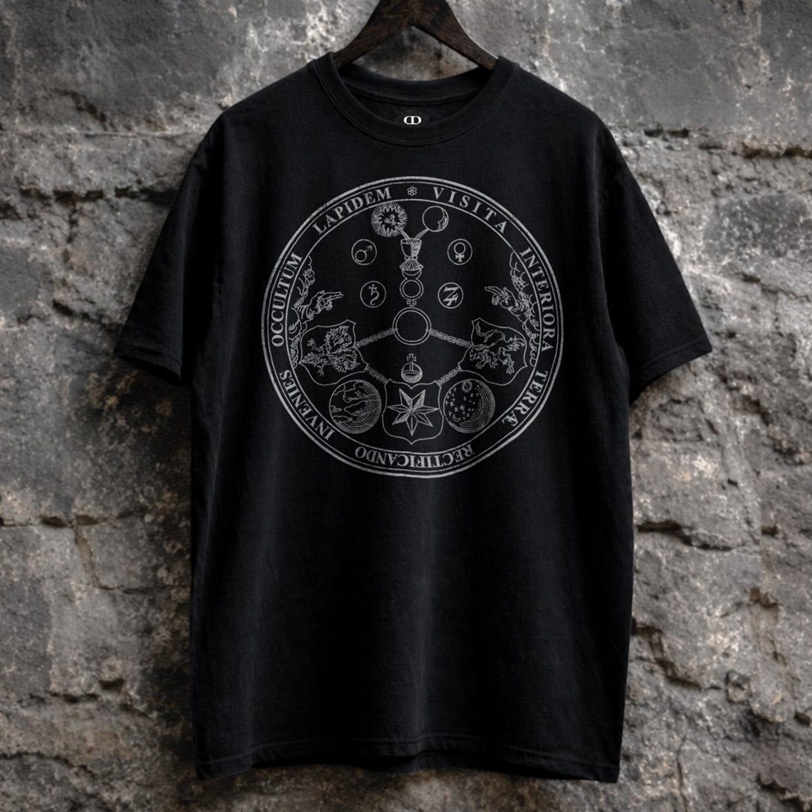 Vitriol Shirt, Alchemy, Freemasonry, Occult Hermetic 3XL