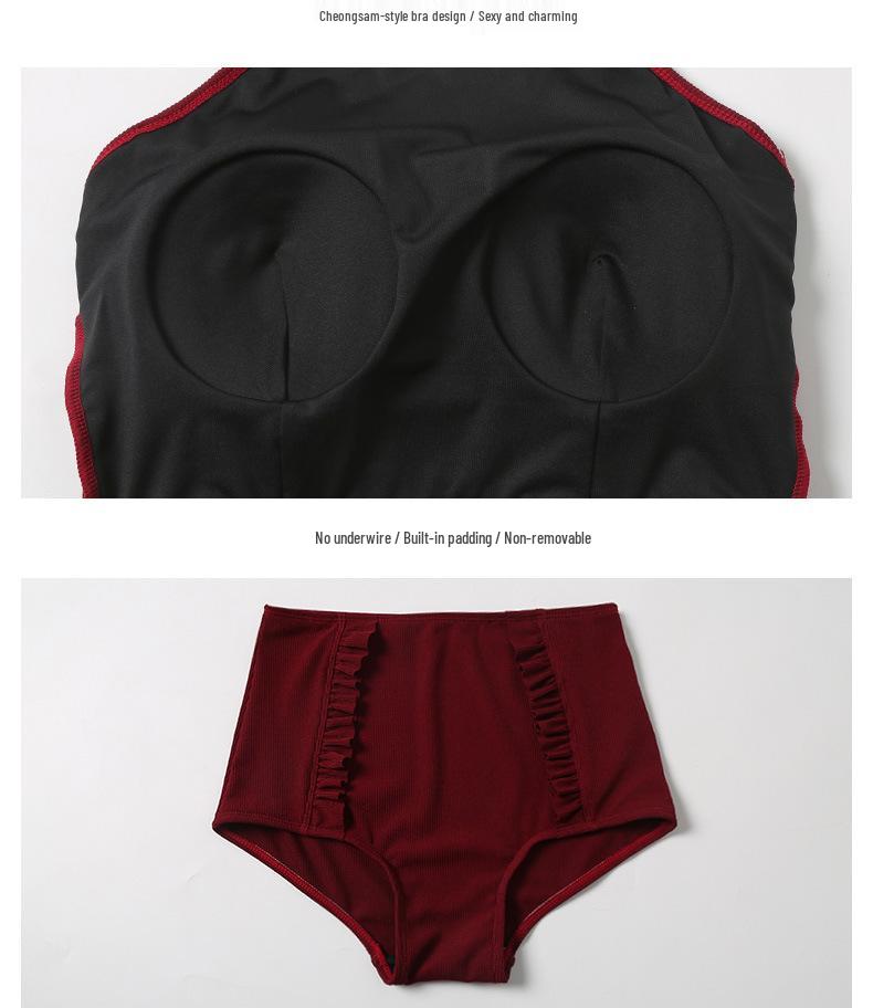 Costume da Bagno da Donna 2025 3 Pezzi Dimagrante Nascondi Pancia - Sexy & Conservativo