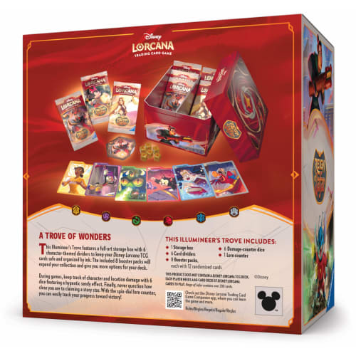 Ravensburger Disney Lorcania TCG for Ages 8+: Jafar Illuminati Reign of the Swarm | Secure Card Storage | Booster Packs & Comprehensive Guide | Origin