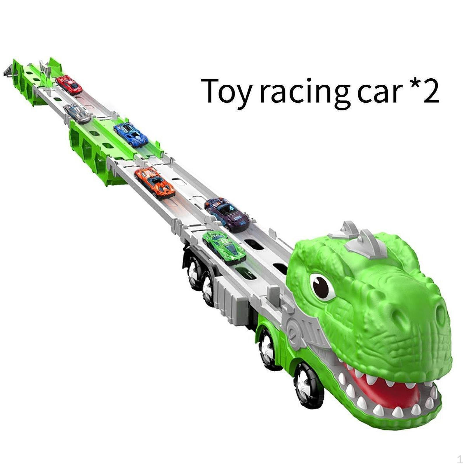 

Набор для транспортировки динозавров, игрушечный грузовик, новый складной механизм выброса для