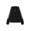 Sweatshirts Women's Black Hooded Moderate Regular GL1460