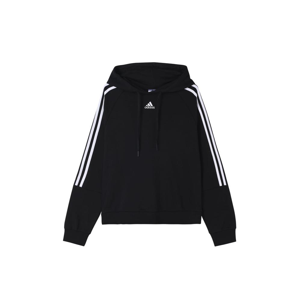 adidas Sweatshirts Women's Black Hooded Moderate Regular GL1460
