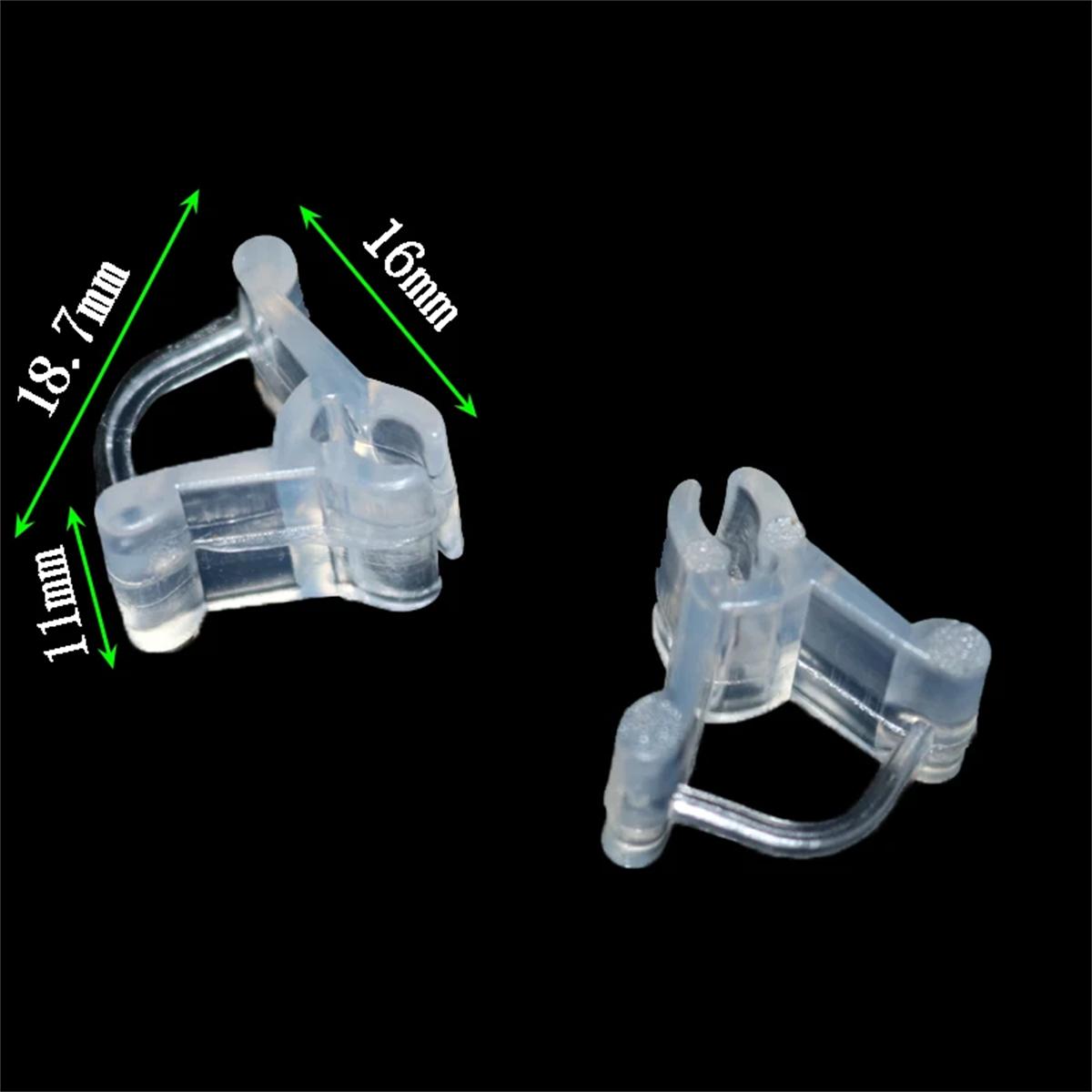 

Transparent White Grafting Clip Plant Flower Fruit Vine Seedling Branches Clamp Garden Plants Migration Fastener 50/100/200Pcs 50Pcs
