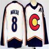 NHL Hockey Jersey Men Fan Apparel Tampa Bay Lightning Colorado Avalanche Florida Panthers Team Sports Ice Uniform