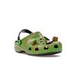 Crocs Classic Elevated Clog X Minecraft Grass Block Green Unisex 208472-90H