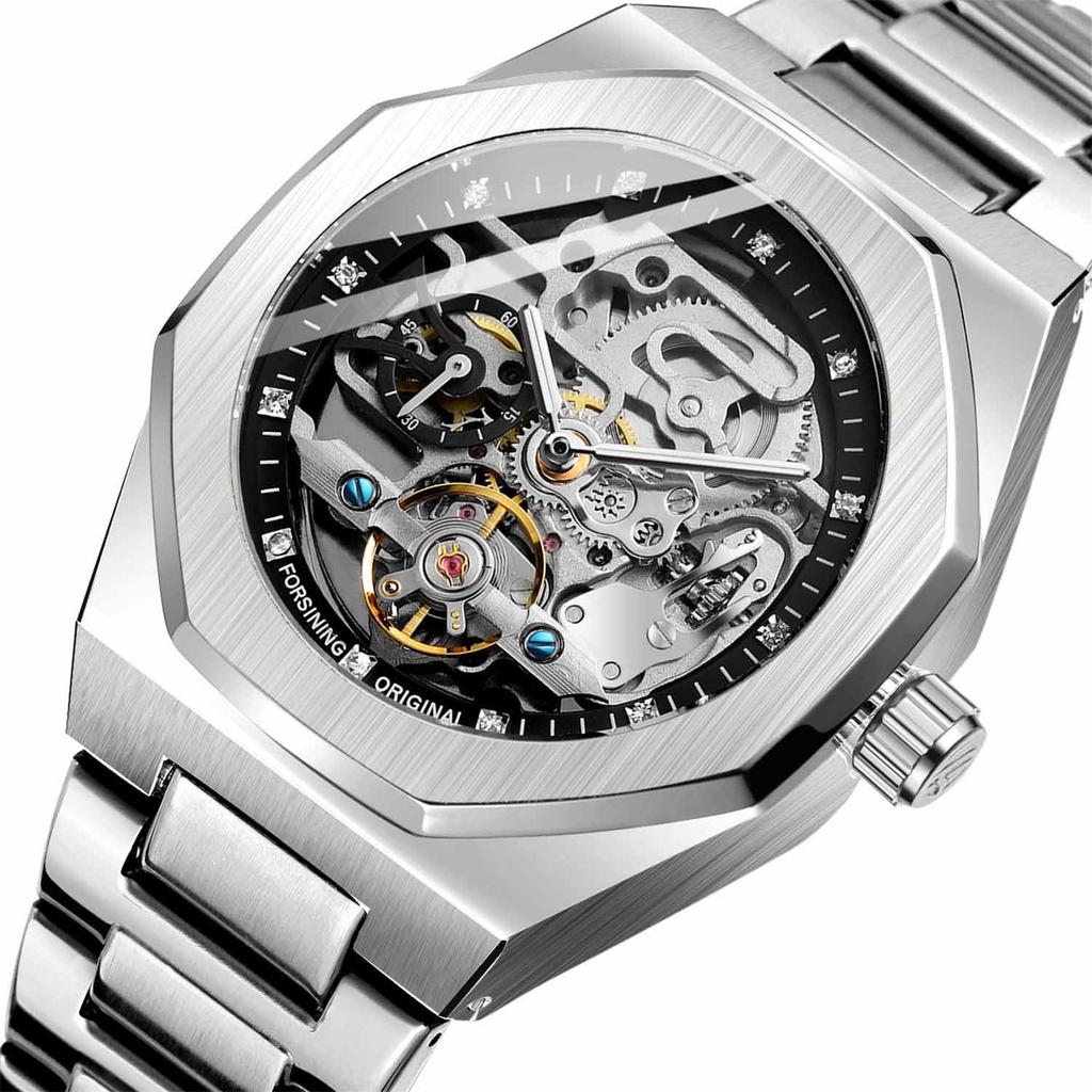 Men's Waterproof Luminous Running Alarm Clock Watch