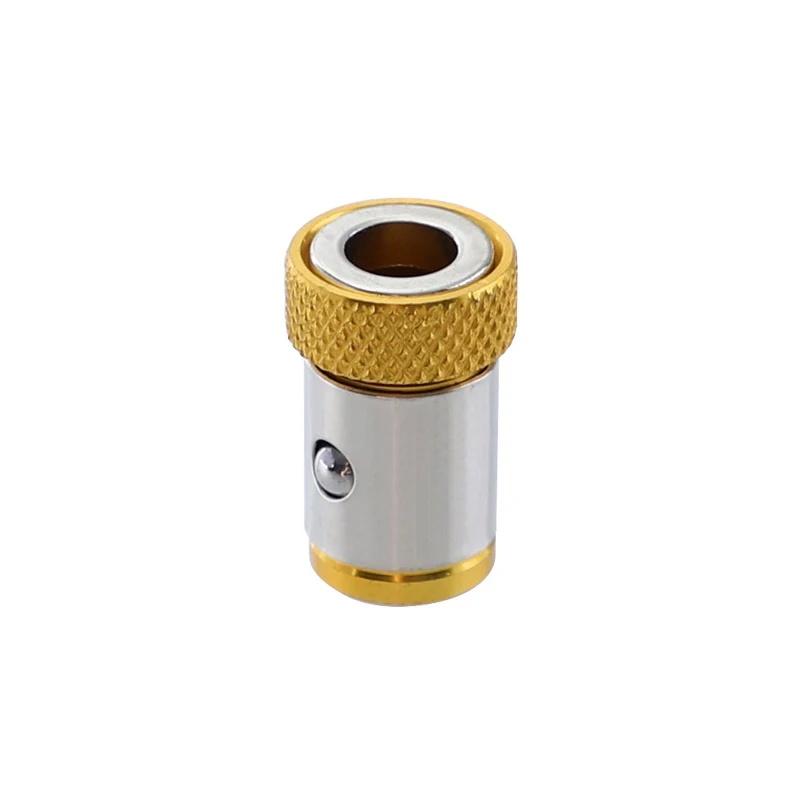 1/2/3pcs Magnetic Ring Cross Phillips Screwdriver Bit Holder 6.35mm 1/4 Universal Alloy Anti-corrosion Strong Magnetizer