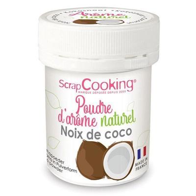 Natürliches Lebensmittelaroma in Pulverform 15 g - Kokosnuss