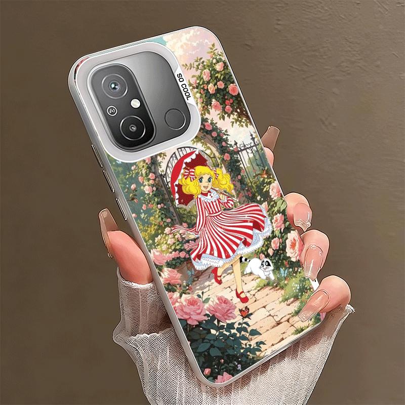 Anime Candy Candy Shockproof Phone Case for Xiaomi Poco X7 X6 X5 X3 Pro F7 Ultra M8 Redmi 15C 15 14C 13C 12C 10C 13 12 10