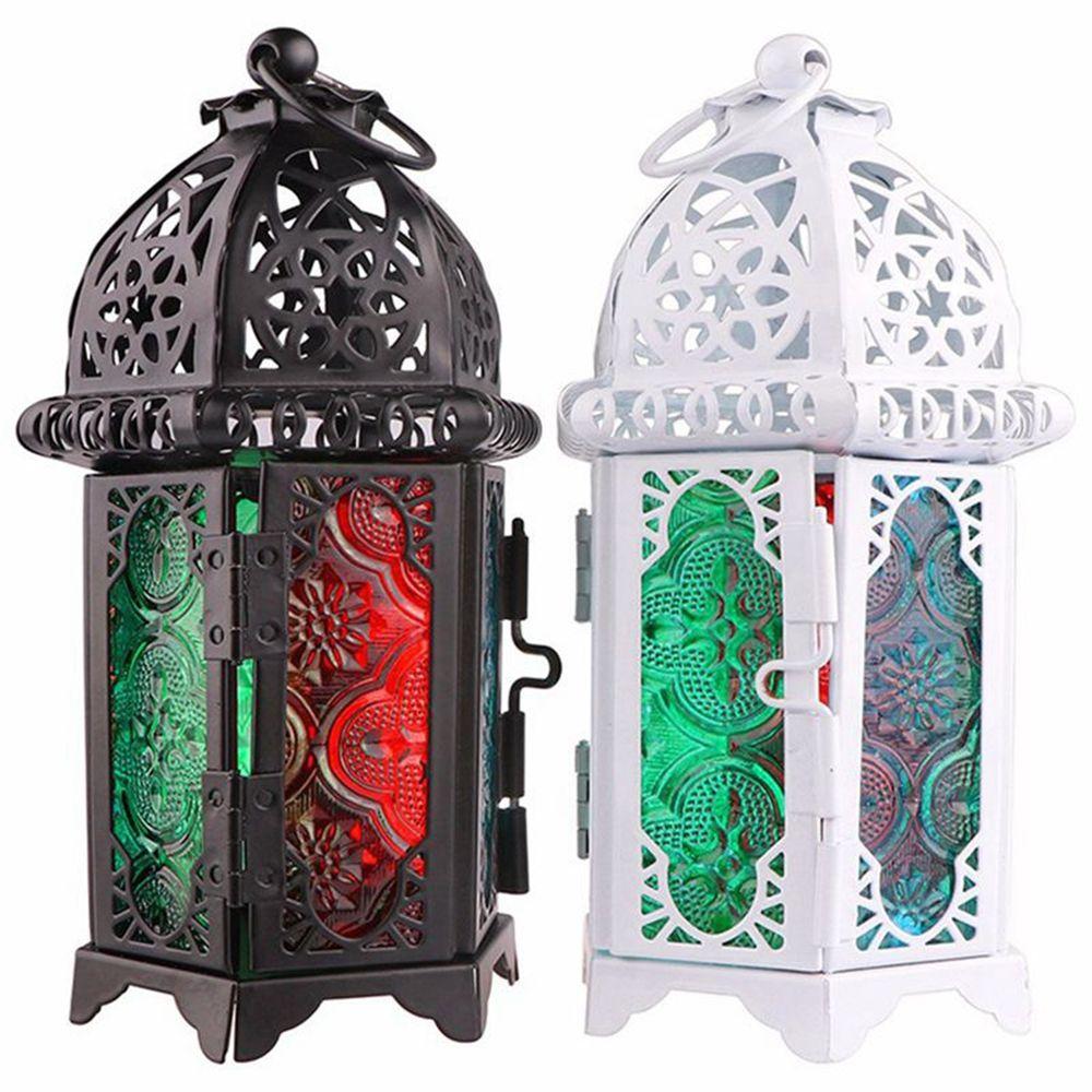 Lamp Hanging Moroccan European Wedding Vintage Candle Holders Candle Lantern Home Decor Candlestick
