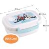 Skater Easy Light Lunch Box M 550ml Microwave Safe Seal Container Storage Container Funeral Freelen Made in Japan XPM4-A