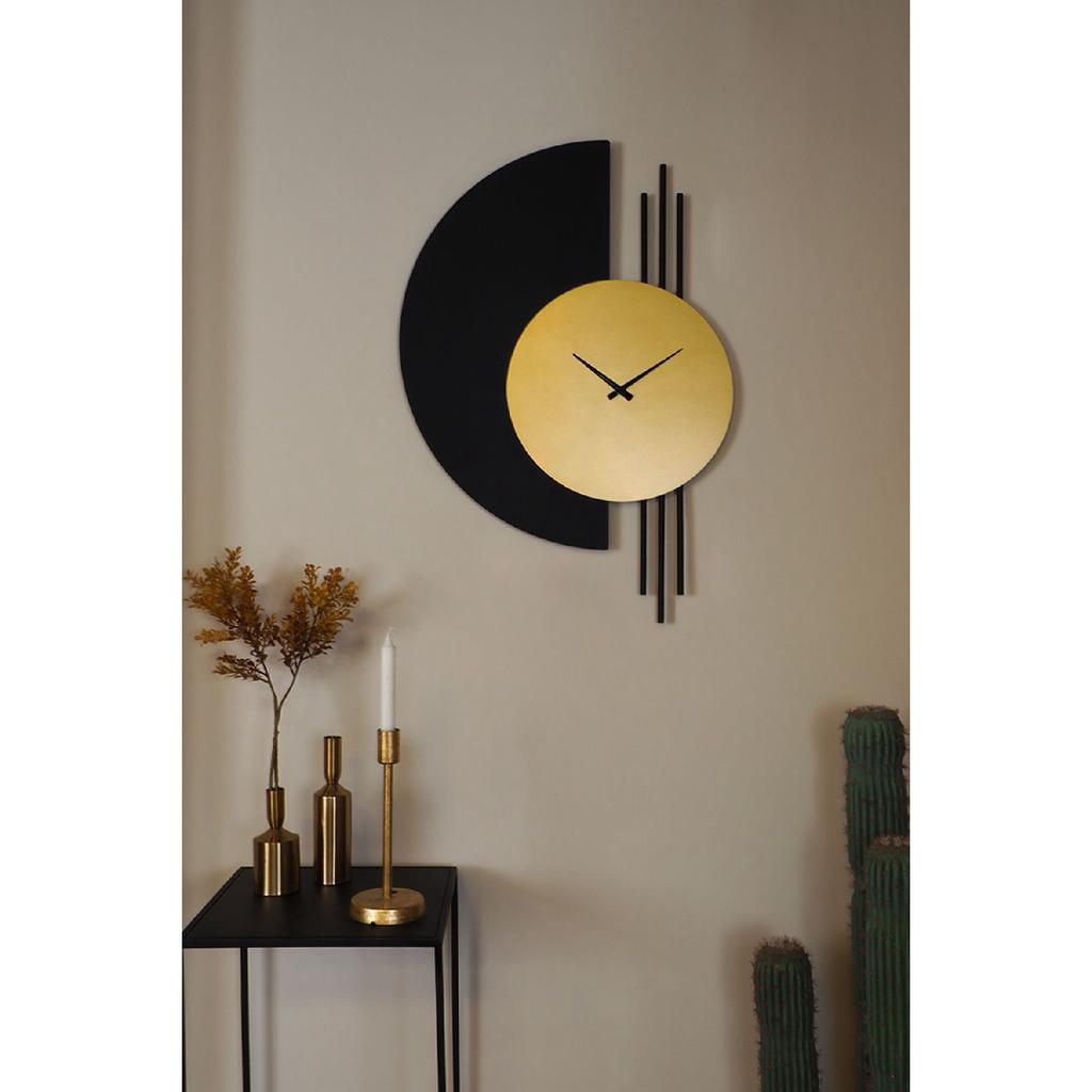 Eclipse Metal Wall Clock - Home Decorations - Modern Decor - Aps144