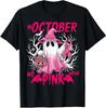In October We Wear Pink Cancer Awareness Theme Unisex T-Shirt