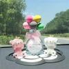 Creative Car Accessories: Cute Confession Balloons & Perfume Ornaments for Interior Decoration