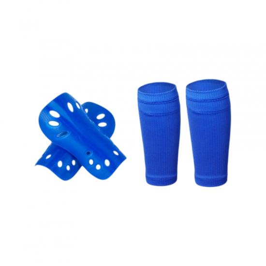 Football Shin Guard Set Shin Pads Guard Sleeves Anti‑Slip Elastic Leg Support Soccer Training Protective Gear for Adult 1