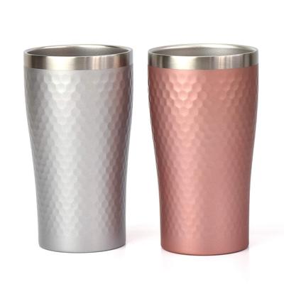 Marusan Kondo Thermo Tumbler Pair Vacuum Insulated Double Wall Stainless Steel Diana Silver Pink 370ml Gift Set 05677 &