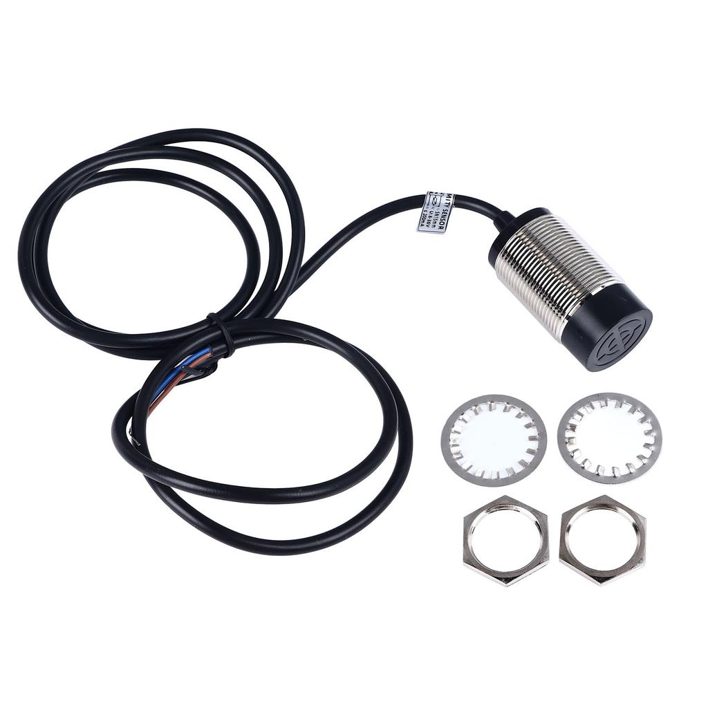 Indukční snímač přiblížení NPN NC 3vodičový přesný kovový válcový spínač M30 DC 6‑36V