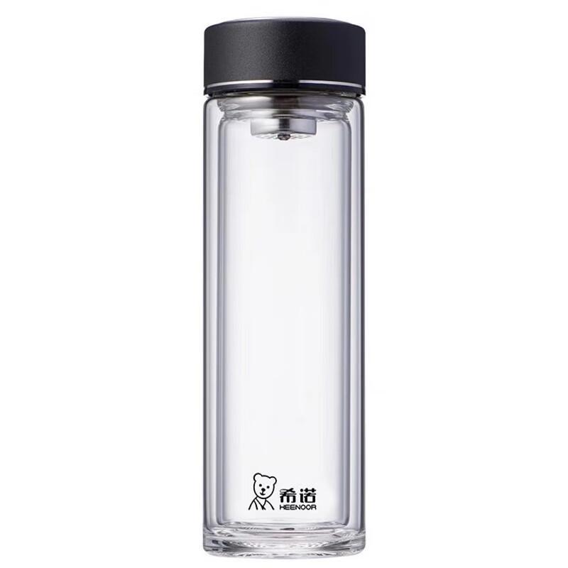 Heenoor Double-Layer Anti-scald Glass Tea Cup 240ml