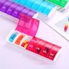 1PC Portable 7 Days Weekly Tablet Pill Medicine Box Holder Storage Organizer Container Case Pill Box Splitters