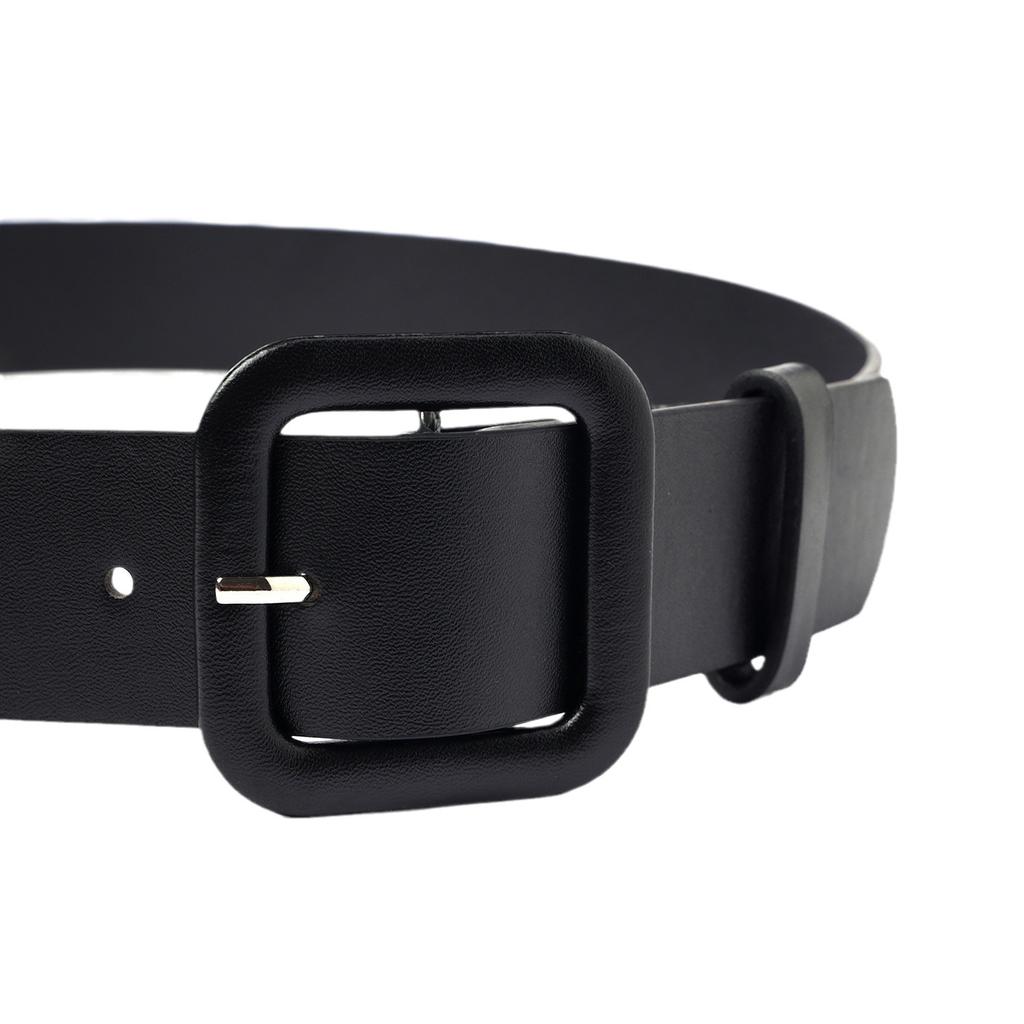 Gürtel für Damenkleid Schlichter Damenbreitgürtel PU-Ledergürtel Mode Luxus Designer Marken Gürtel Damen Schwarz Rosa Riemen