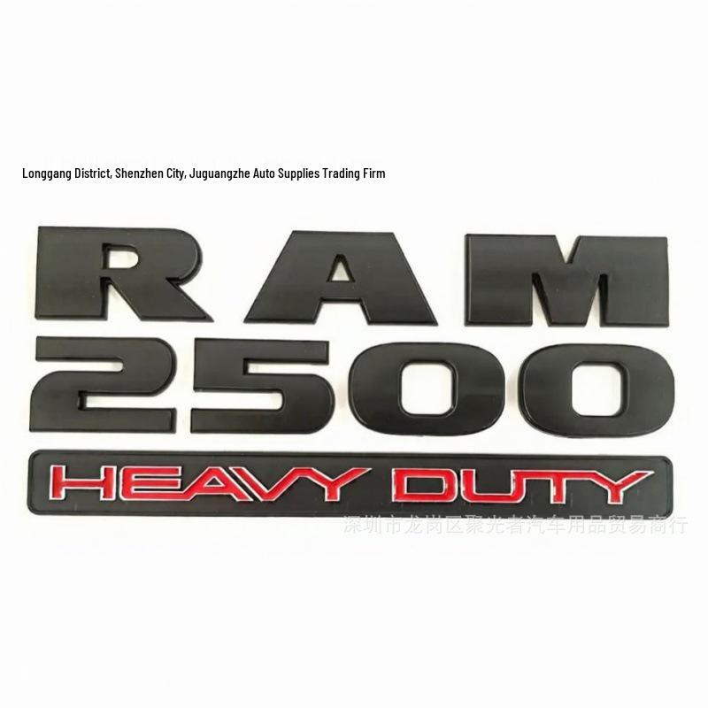 Dodge RAM 1500/2500/3500 Heavy Duty Side Fender Emblem Sticker
