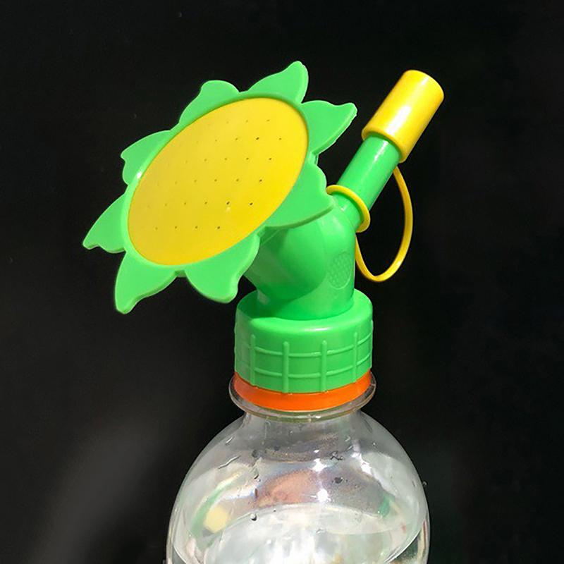 

Разбрызгиватель для бутылок 2-в-1, мини-лейка для домашнего сада, двухголовый водослив, насадка для бонсай для рассады растений в помещении и на открытом воздухе зелёный