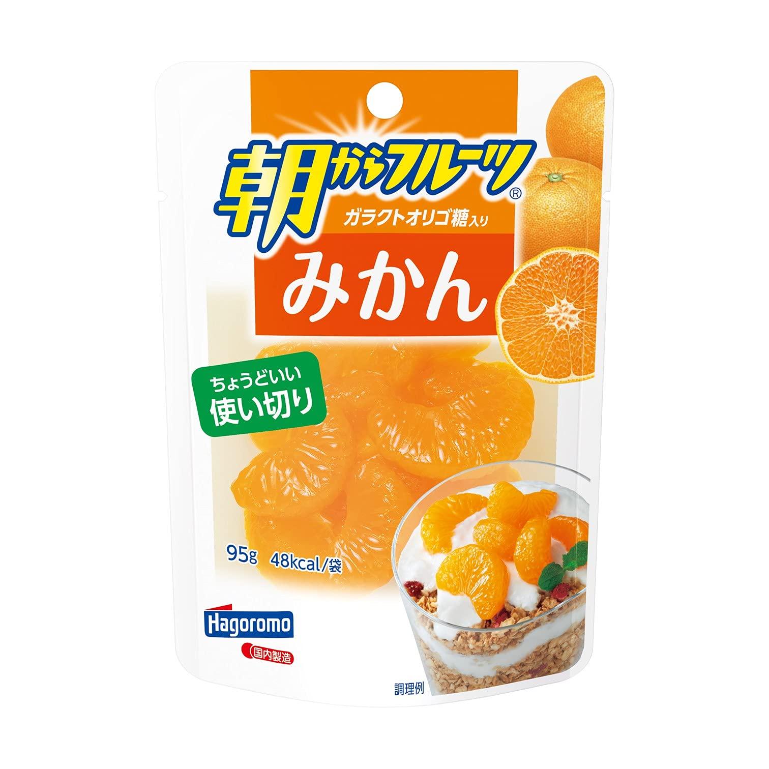 

Мандарины Hagoromo Morning Fruit 95 г x 6 шт. (сумка) (4108)