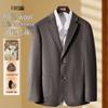 FIRS Men's Cashmere Silk Blend Business Casual Blazer