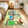 City Adventure Playground Non-Slip Home Carpet Design for Office Decor Living Room Bedroom Gift